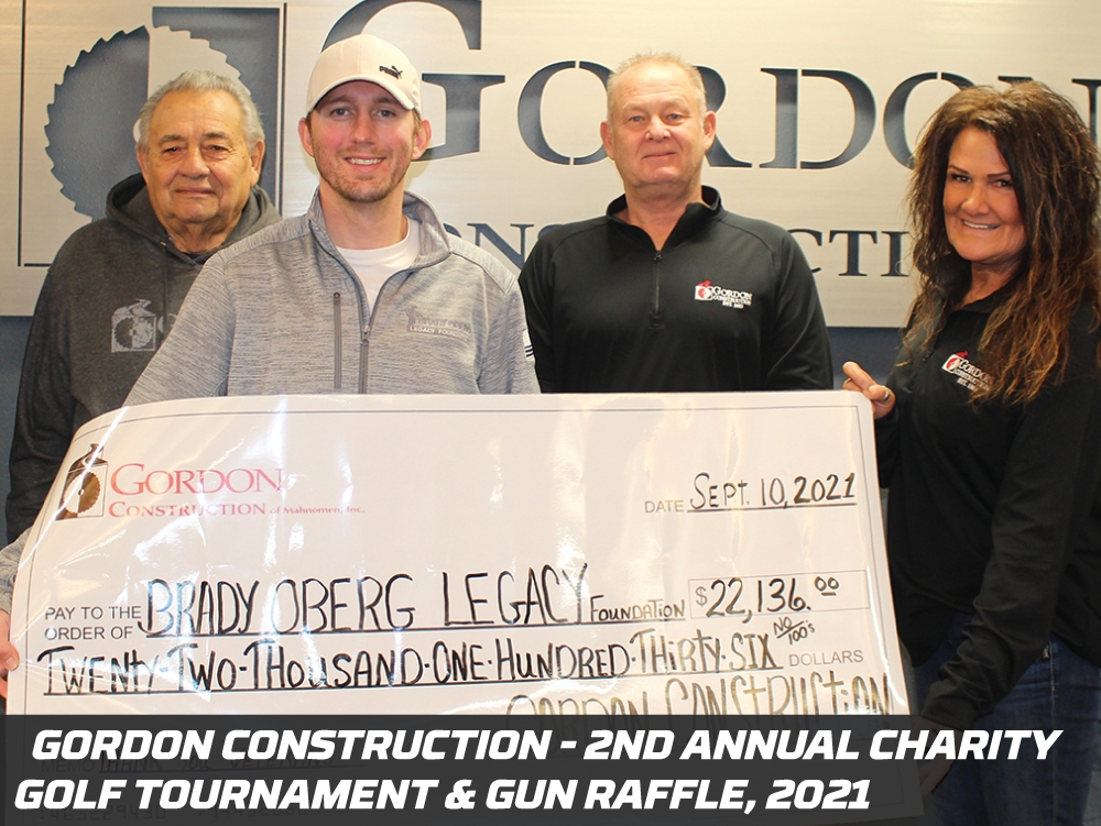 Precision Pipeline Community Involvement: Gordon Construction - 2nd Annual Charity Golf Tournament, 