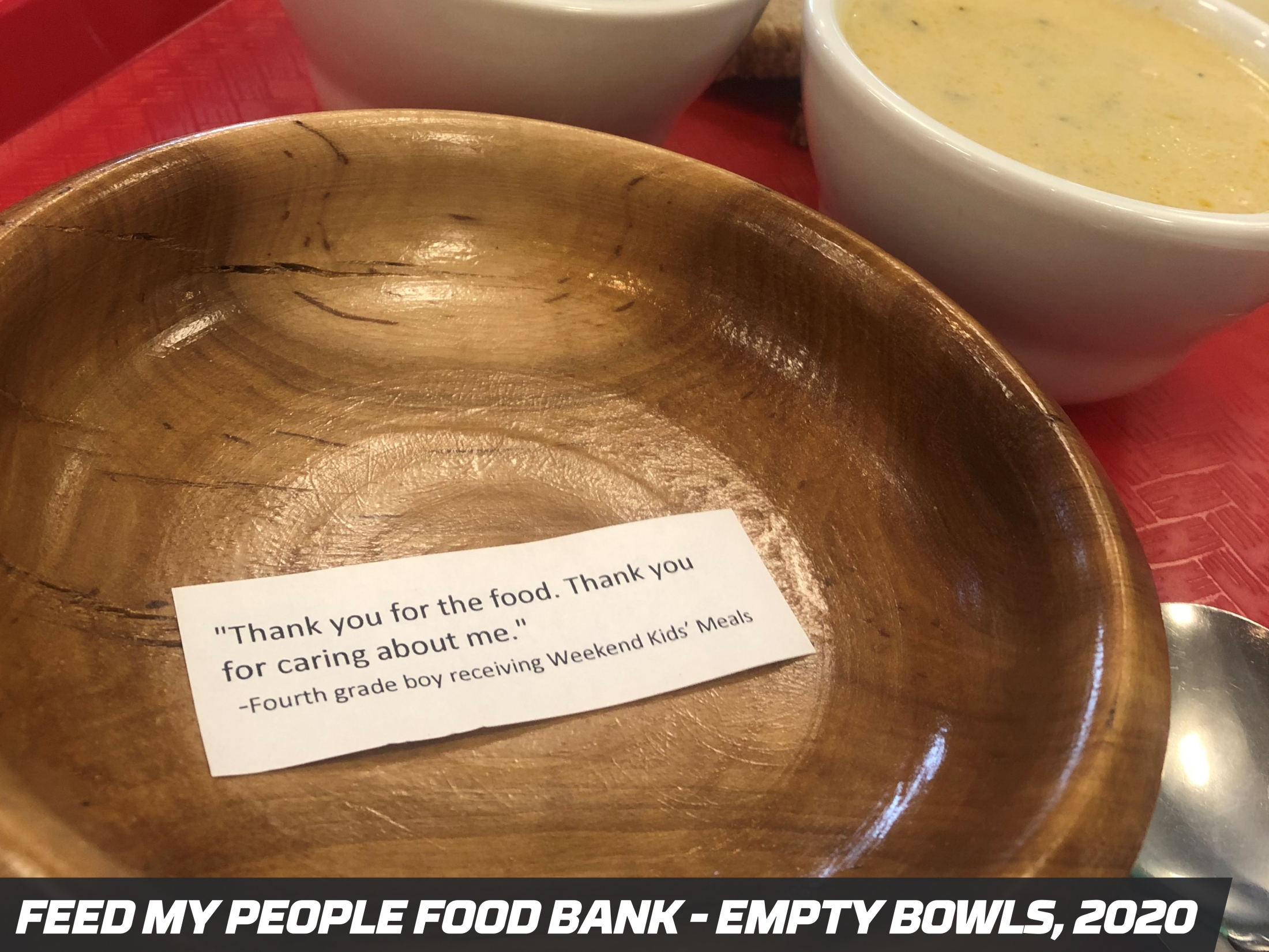 Precision Pipeline Community Involvement: Feed My People Food Bank - Empty Bowls, 2020 