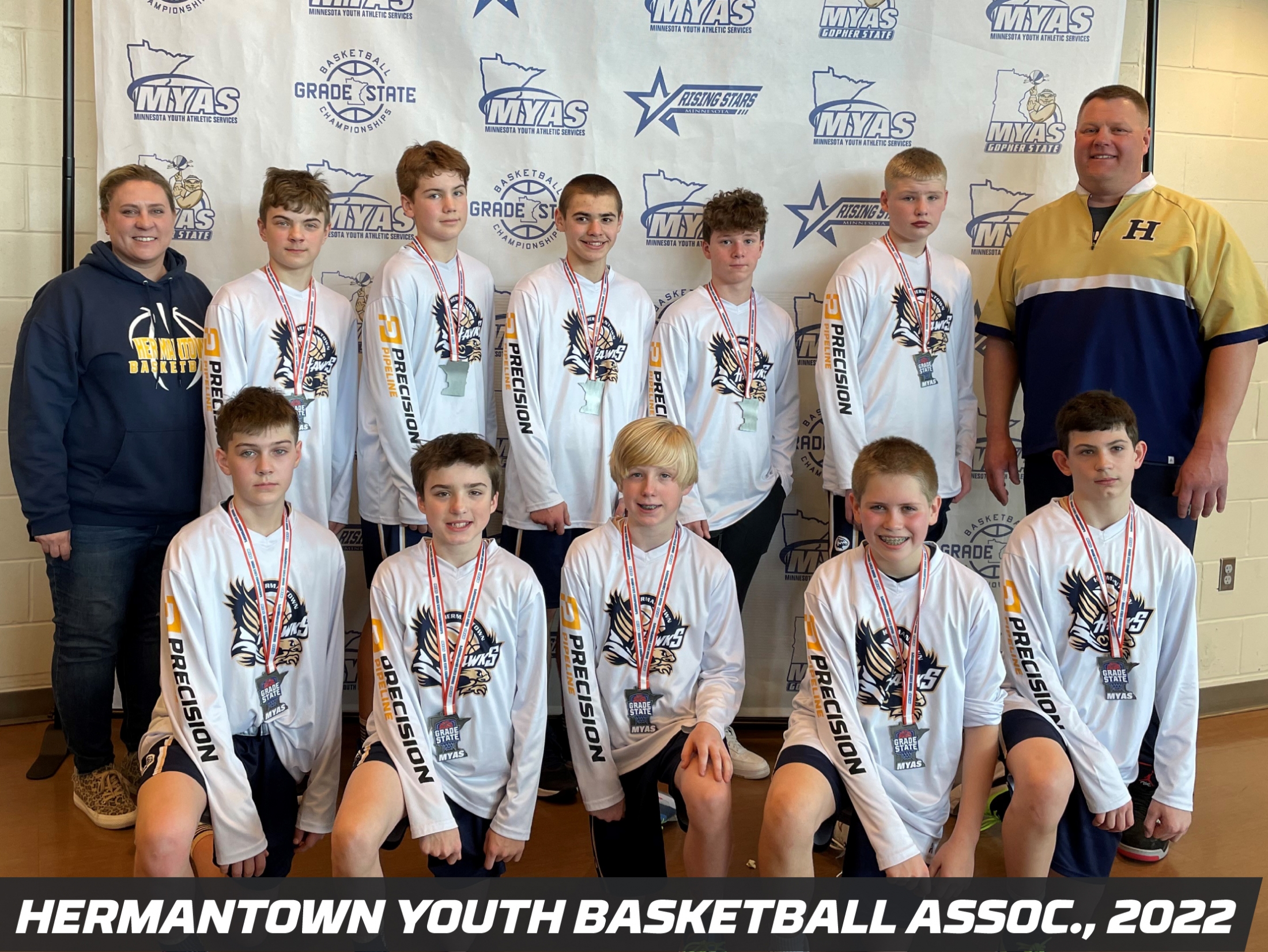 Precision Pipeline Community Involvement: Hermantown Youth Basketball Association 2022