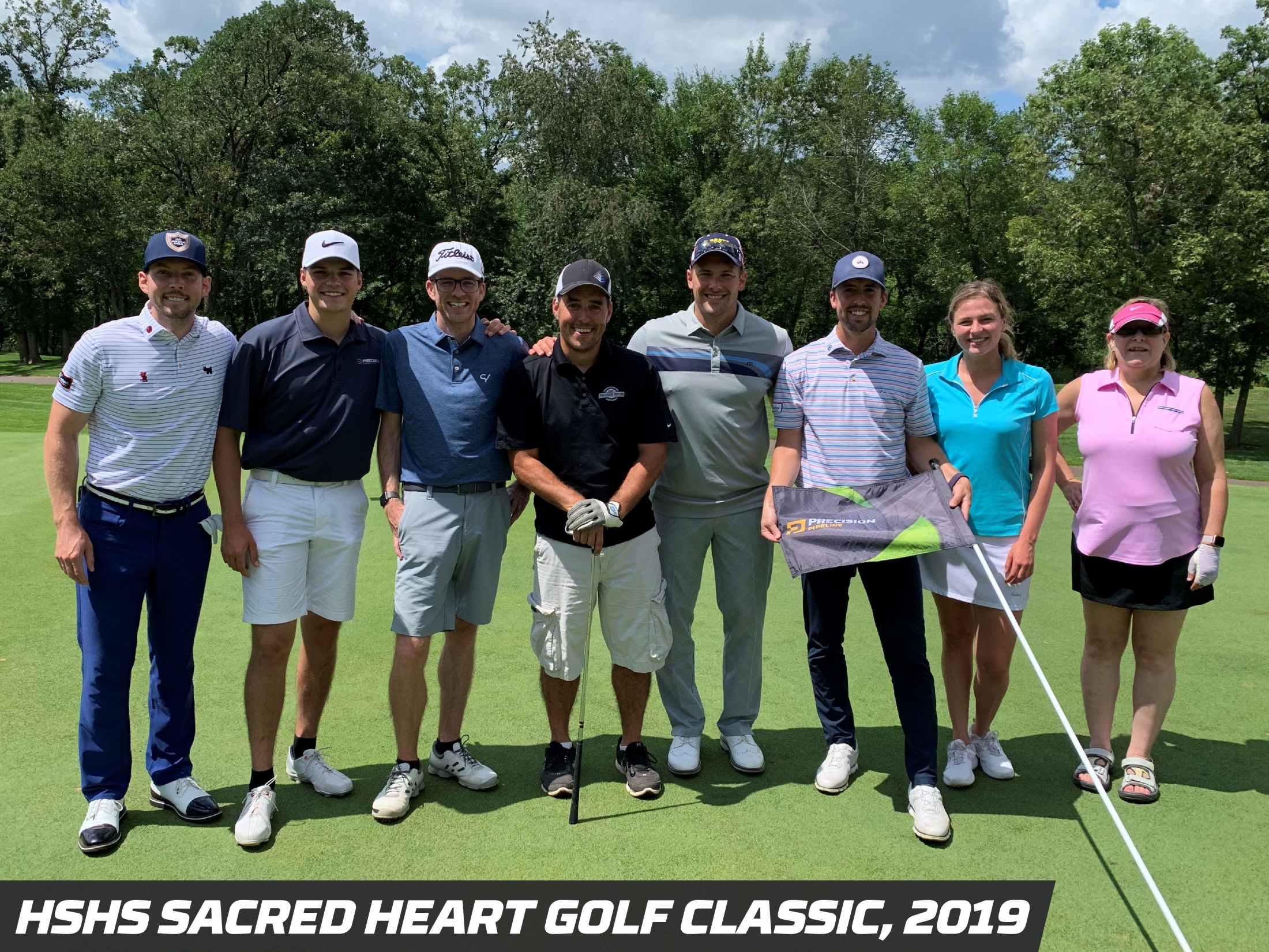 Precision Pipeline Community Involvement: HSHS Sacred Heart Golf Classic, 2019