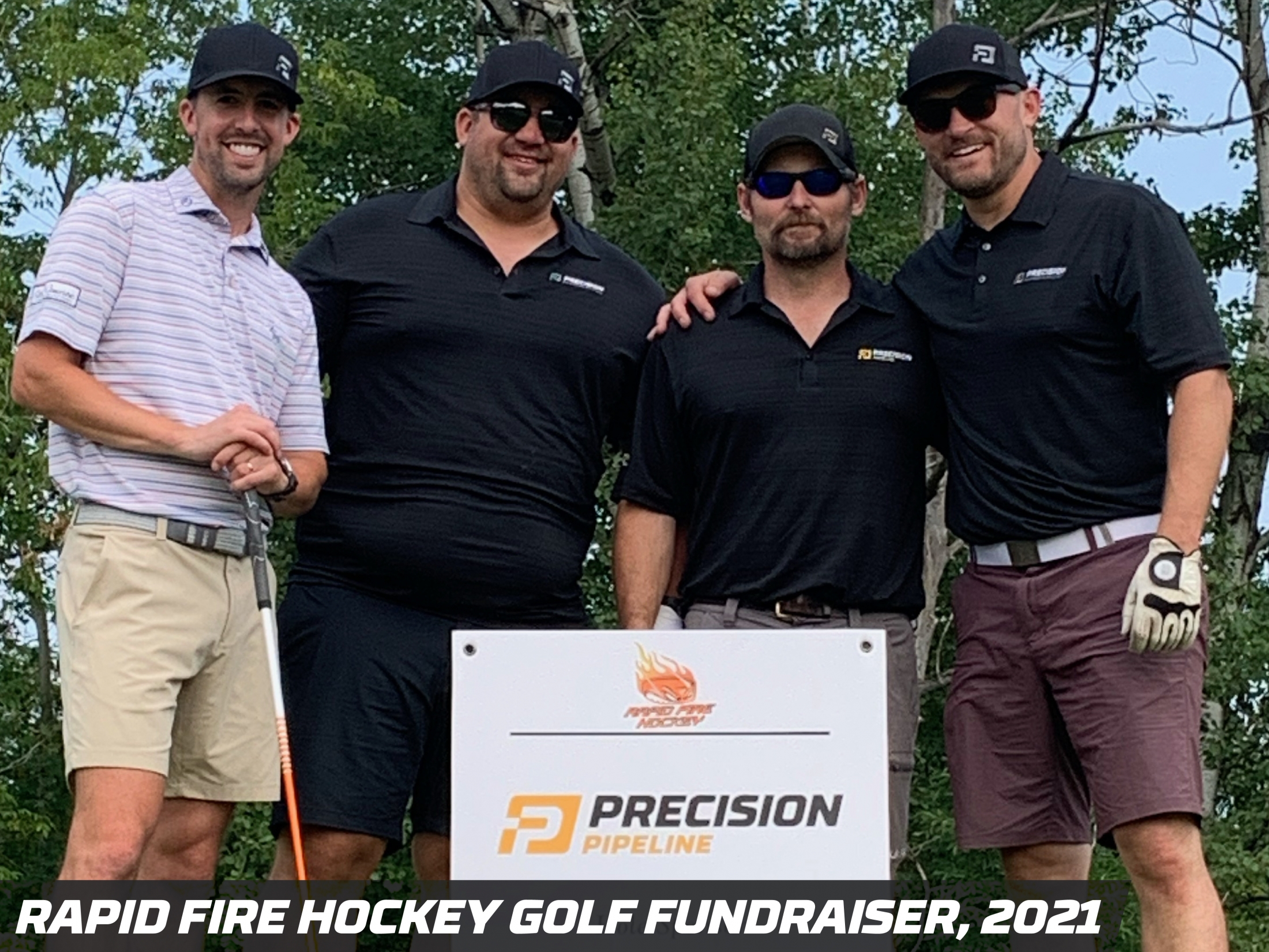 Precision Pipeline Community Involvement: Rapid Fire Hockey Golf Fundraiser 2021