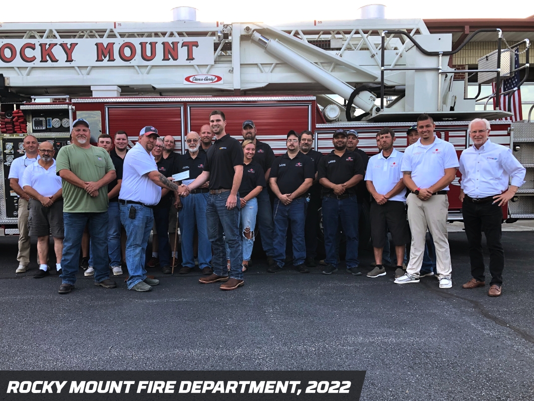 Rocky Mount Fire Department, 2022