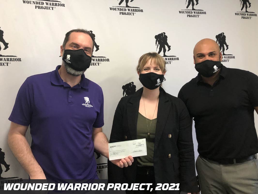 Precision Infrastructure Community Involvement: Wounded Warrior Project, 2021